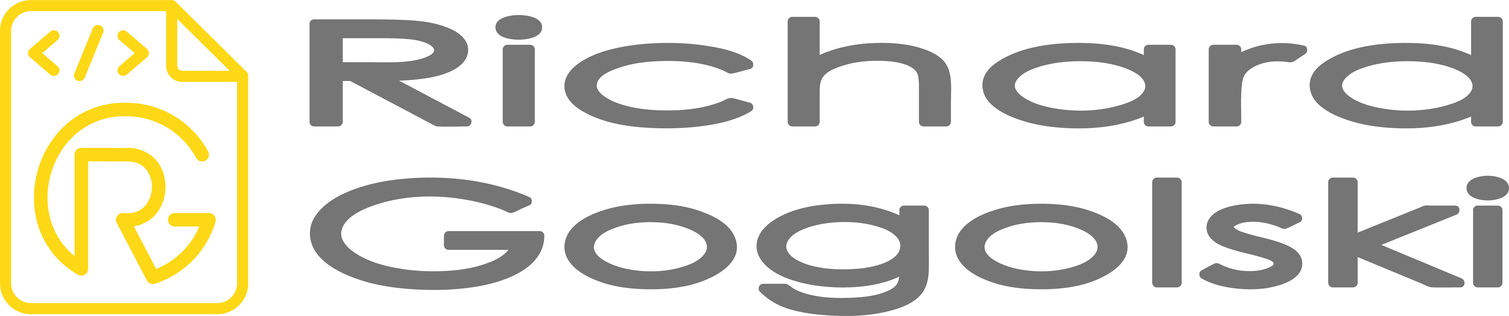 Richard Gogolski Logo (Long Version)